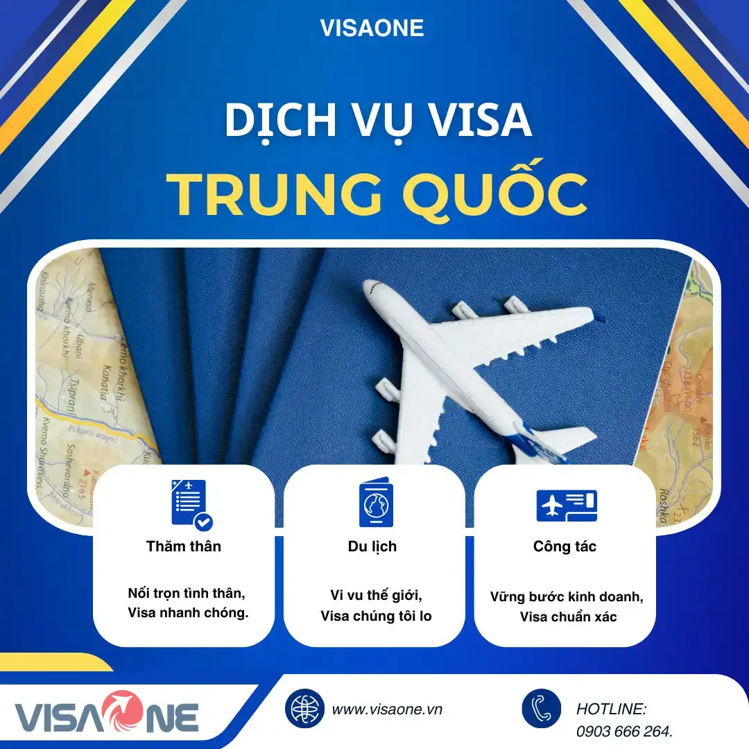 dịch vụ làm visa Trung Quốc tại quận 8
