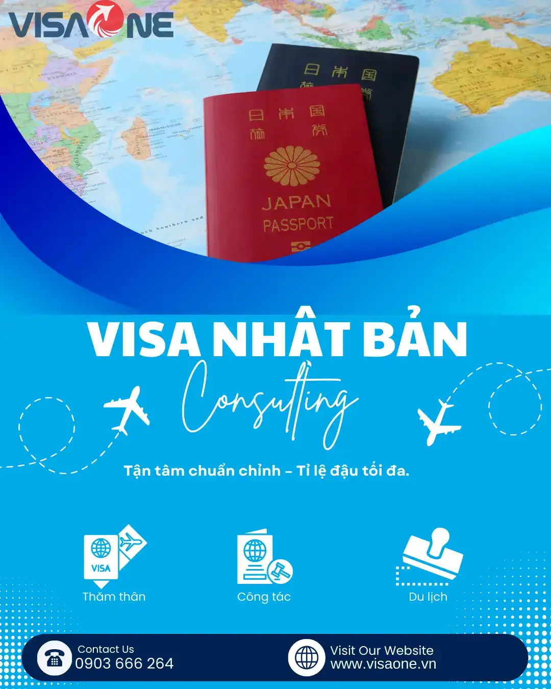 dịch vụ làm vis Nhật Bản tại Quận 1