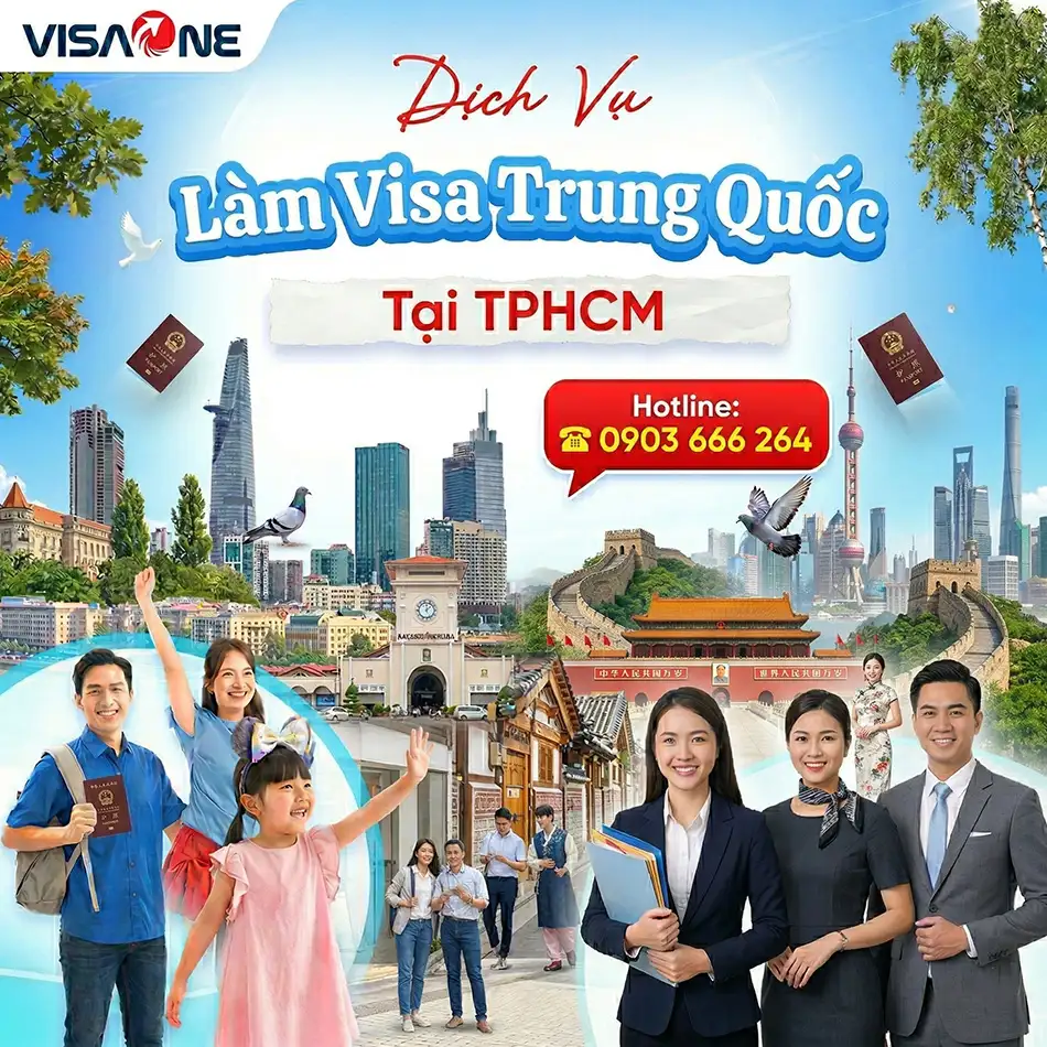 Dịch vụ làm visa Trung Quốc tại TPHCM