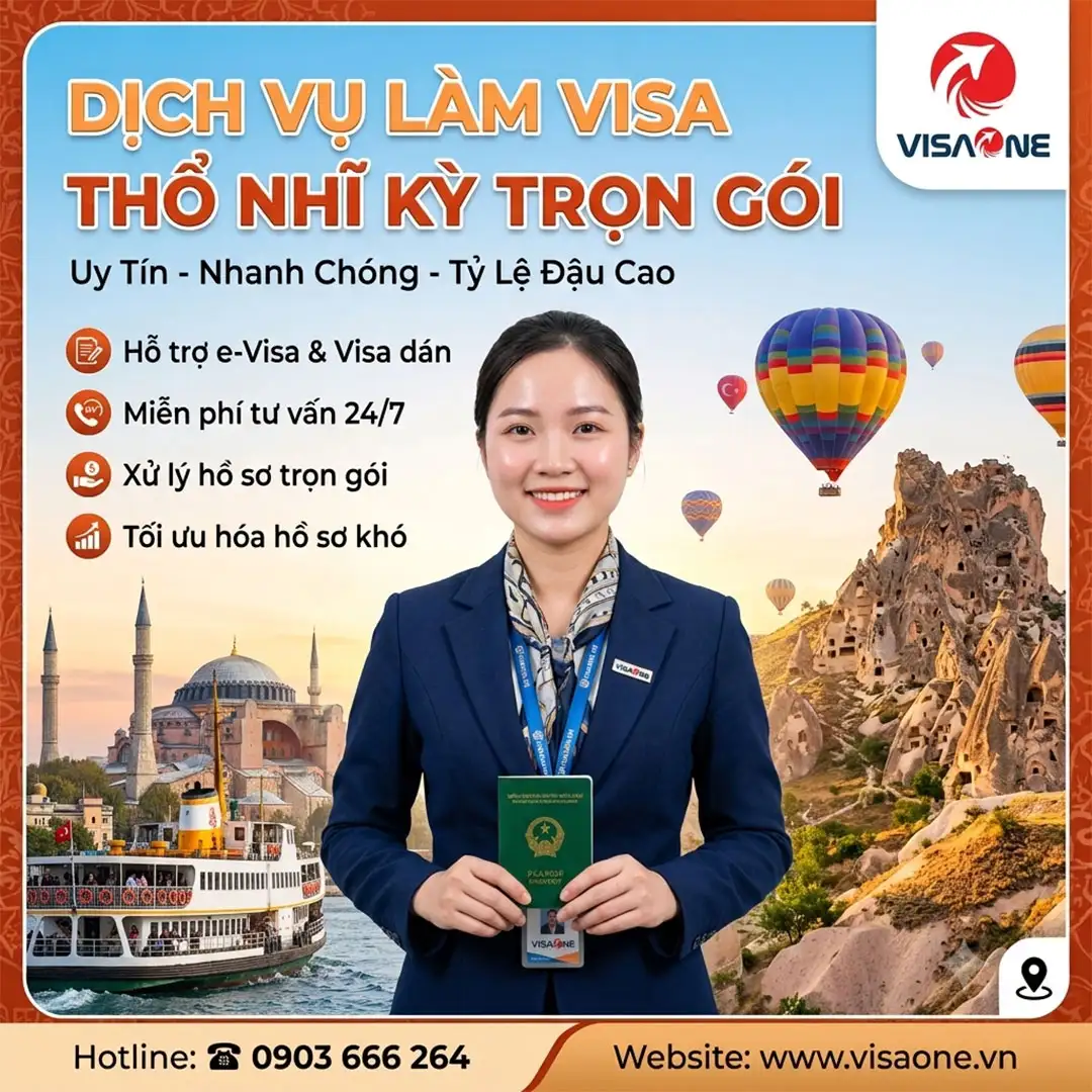 dịch vụ làm visa thổ nhĩ kỳ 