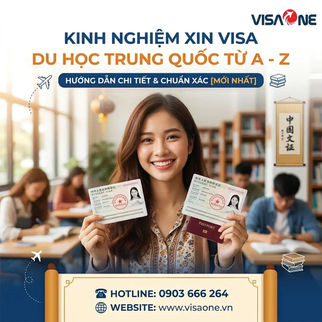 kinh nghiêm xin visa du học Trung Quốc 