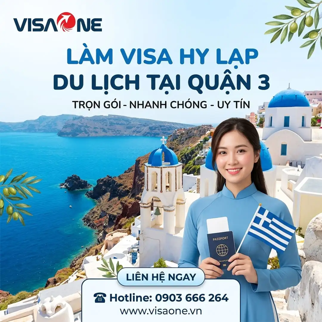làm visa du lịch Hy Lạp tại quận 3