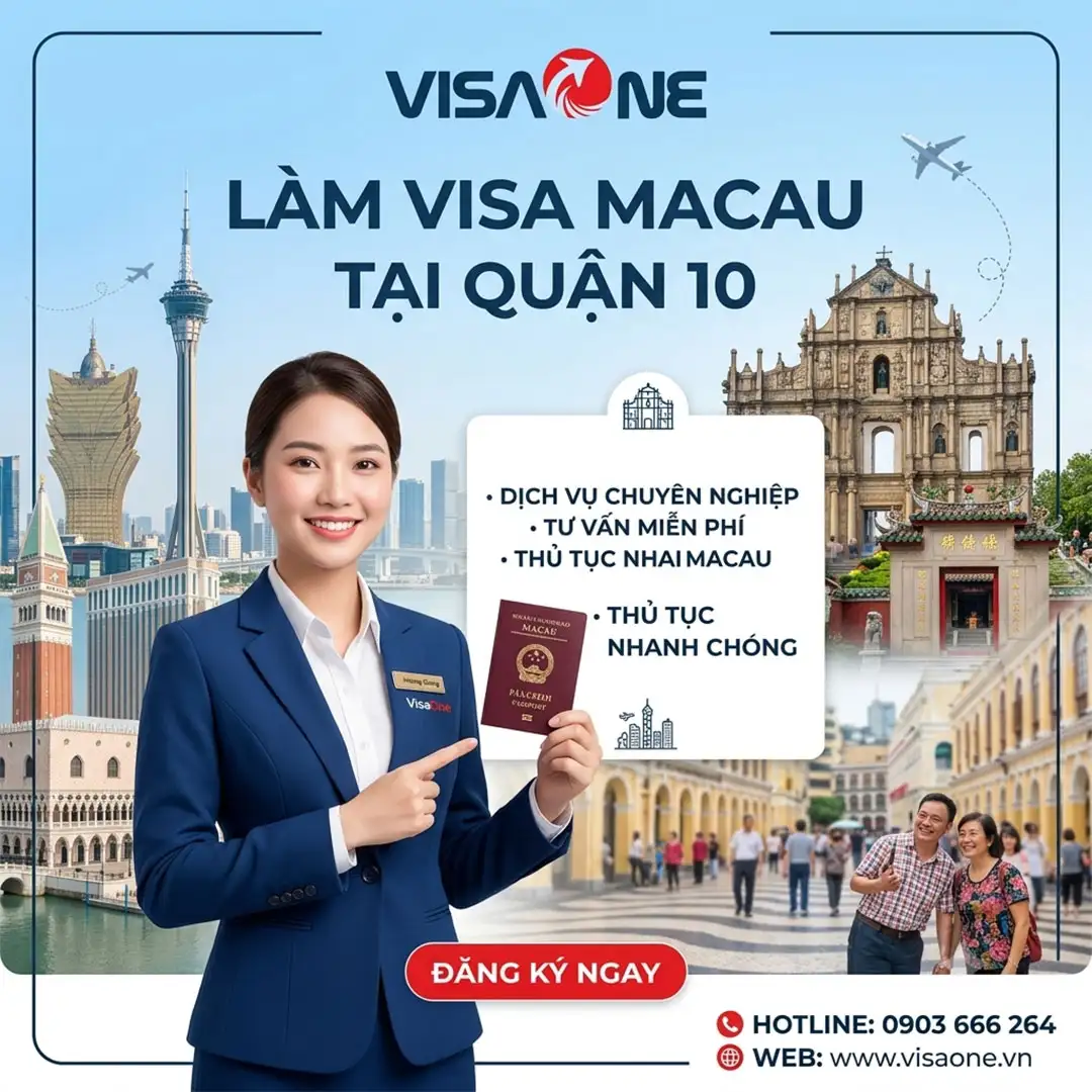 làm visa macau tại quận 10 