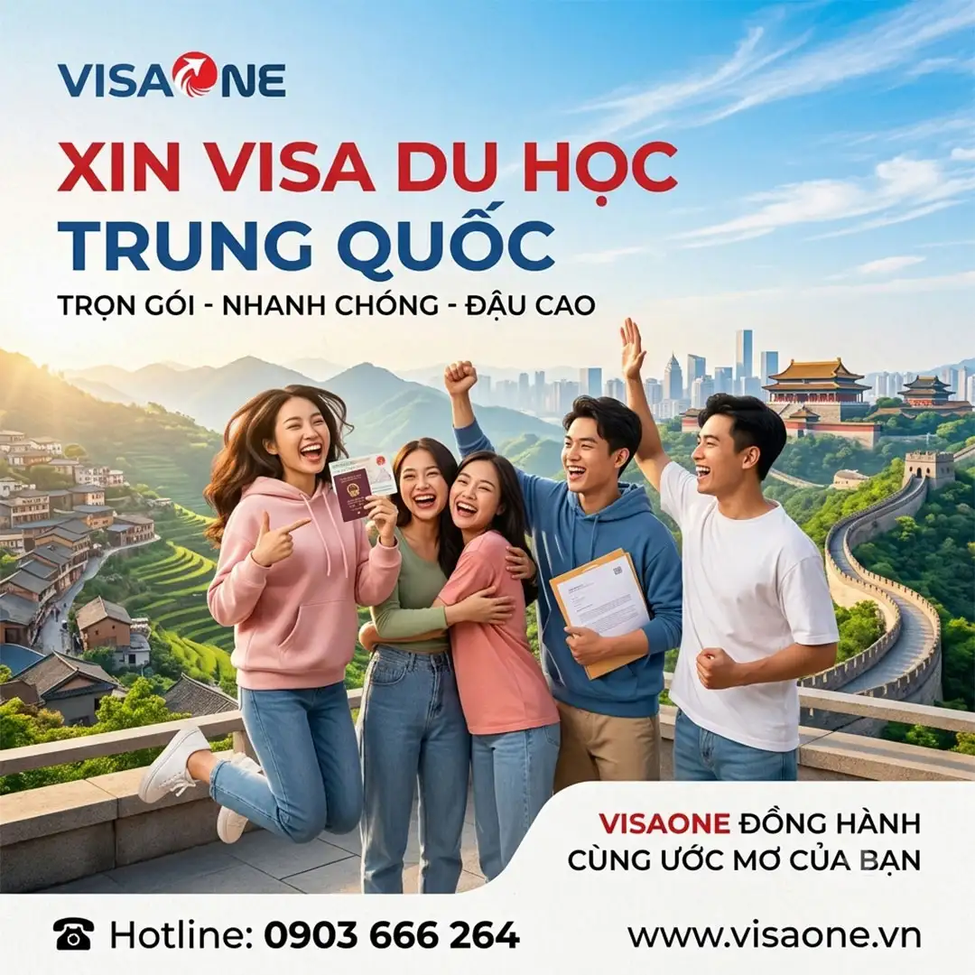 xin visa du học Trung Quốc 