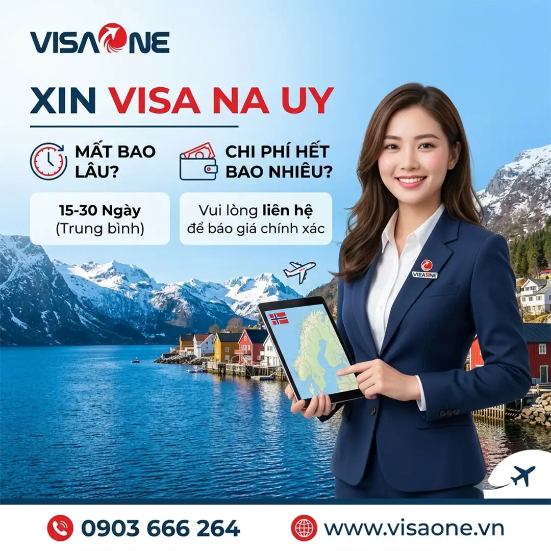 xin visa Na Uy mất bao lâu