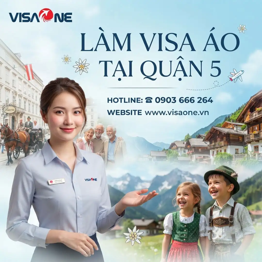 dịch vụ làm visa Áo tại quận 5 