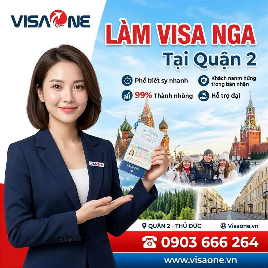 dịch vụ làm visa Nga tại quận 2