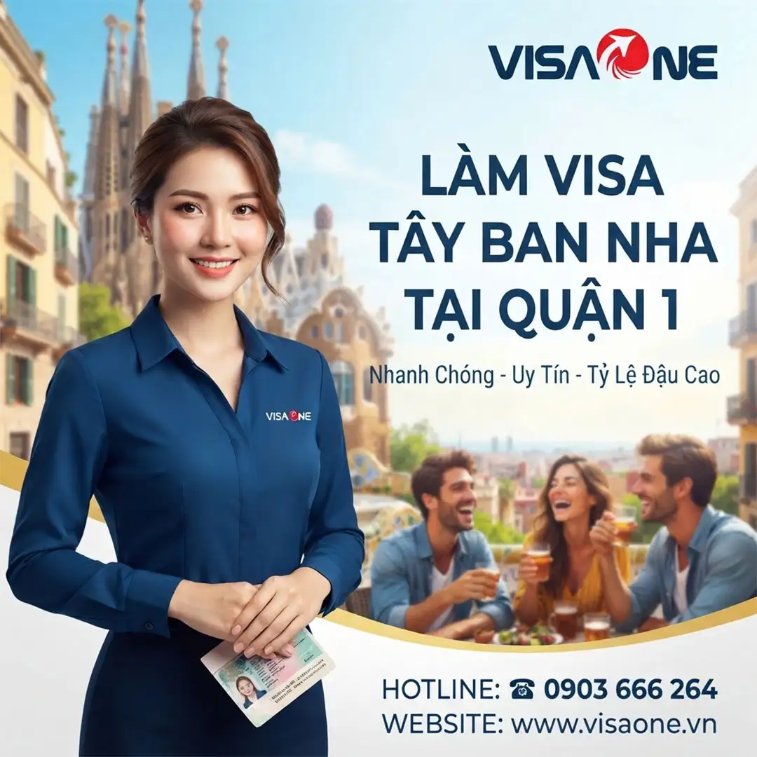 visa Tây Ban Nha tại quận 1