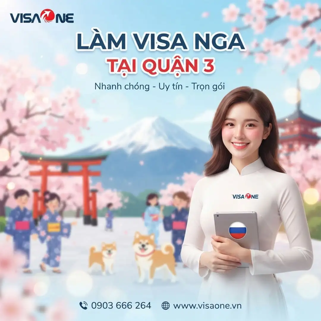 Làm visa Nhật Bản tại quận 3