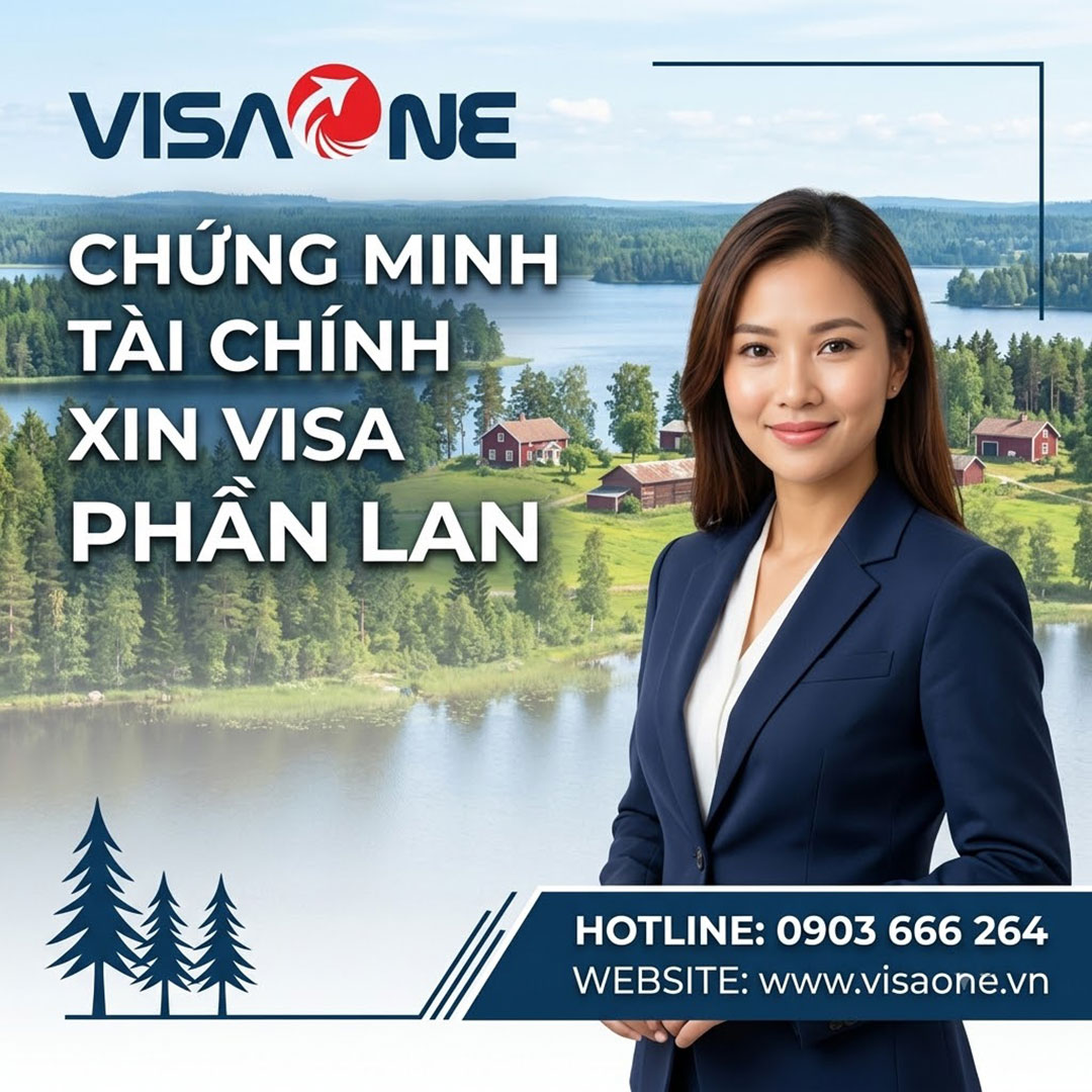 chứng mình tài chính visa Phần Lan 