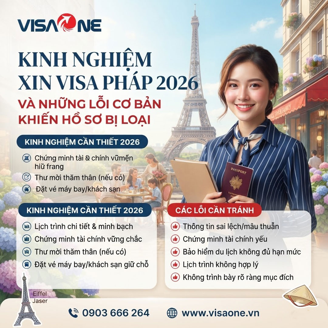 visa pháp kinh nghiệm